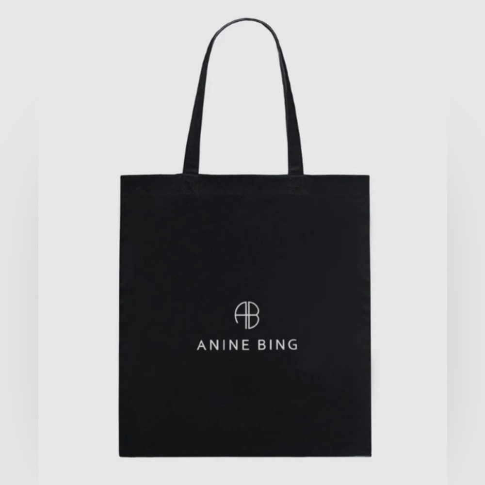 NEW Anine Bing cotton reusable shopping bag tote